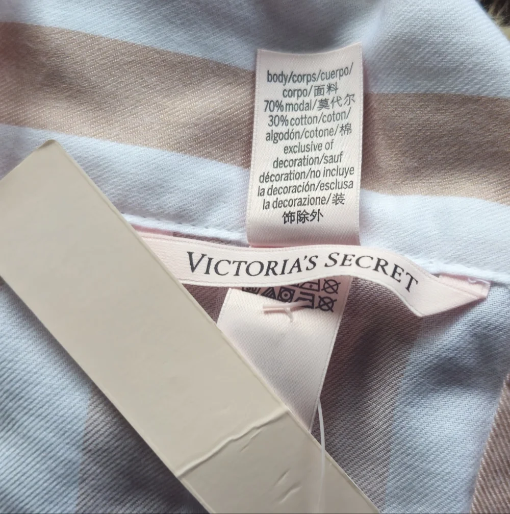 Victoria Secret Modal Cotton Long Robe Size M/L NWT - Picture 8 of 11